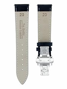 Amazon.com: Ewatchparts 20mm Leather Watch Band Strap